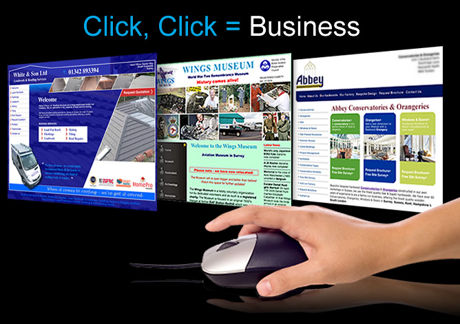 Web design in sussex and surrey